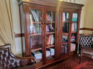 Solid Wood Wetherlys Lampung Double Cabinet