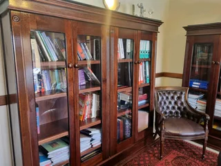 Solid Wood Wetherlys Lampung Double Cabinet