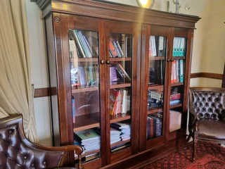 Solid Wood Wetherlys Lampung Double Cabinet