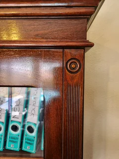 Solid Wood Wetherlys Lampung Double Cabinet