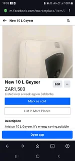 10 L Geyser