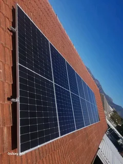 Solar panels installation