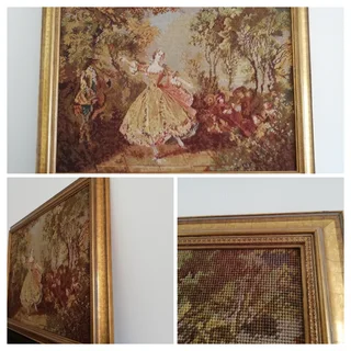 Vintage Needlepoint Piece