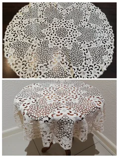 Round Lace Table Cloth