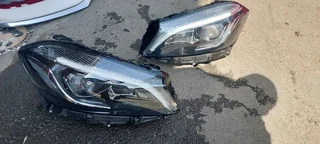 Mercedes-Benz w117 headlights