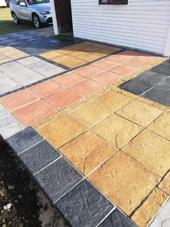 Half Brick Paving