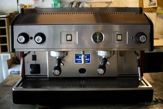 2-Group Dora Espresso Machine – Serviced, Upgraded, Super Reliable