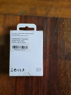 Samsung 15W PD Fast Charger &amp; USB-C Cable - Brand New!