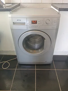 8kg Silver SMEG front loader