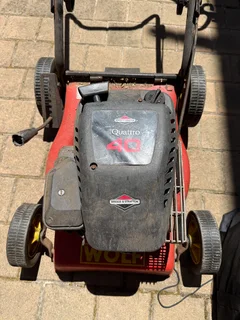 Petrol lawnmower and Edge Trimmer