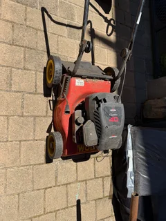 Petrol lawnmower and Edge Trimmer