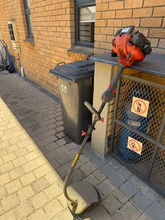Petrol lawnmower and Edge Trimmer