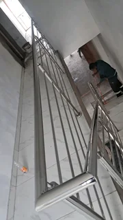 Balustrade and gates