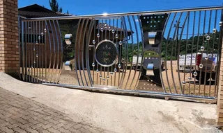 Balustrade and gates