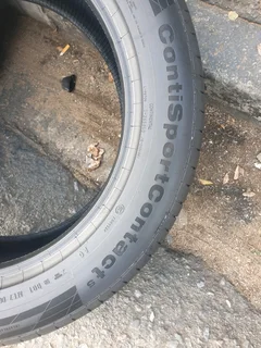 235 55 19.CONTINENTAL CONTACT 5