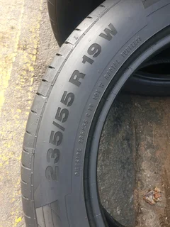 235 55 19.CONTINENTAL CONTACT 5