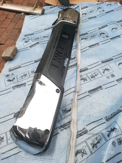 Ford ranger chrome rear bumper with sensors