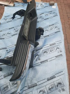 Ford ranger chrome bumper and towbar