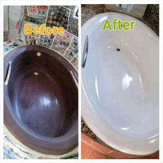 Bathtub re enameling