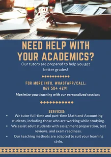 Private Tutoring Services (Online & In-Person)