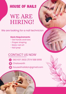 Nail technician wanted!