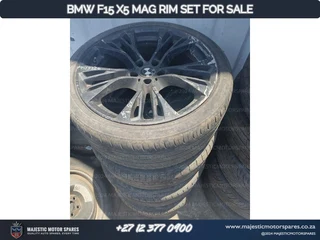 BMW F15 X5 Mag Rim Set for sale OEM Quality Used Rims