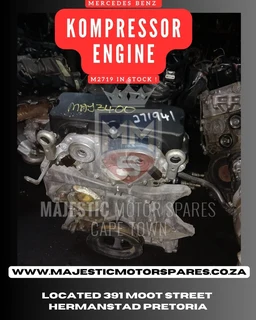 Mercedes-Benz M271 Kompressor Engine – 1.8L Supercharged | Low Mileage | Tested &amp; Ready!