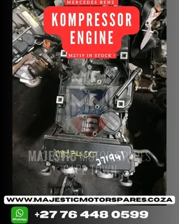 Mercedes-Benz M271 Kompressor Engine – 1.8L Supercharged | Low Mileage | Tested &amp; Ready!