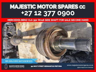 Mercedes Benz cls 350 w218 side shaft for sale second hand
