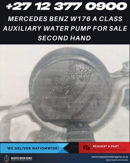 Mercedes A-Class W176 Auxiliary Water Pump – Used Genuine Part for Sale