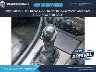 2003 Mercedes Benz C200 Kompressor W203 manual 716628 gearbox for sale
