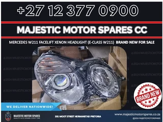 Mercedes w211 facelift xenon headlight - brand new for e-class for sale