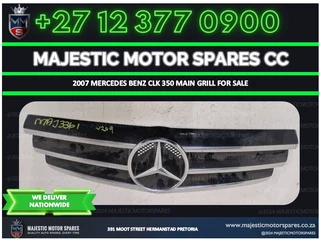 2007 Mercedes benz clk 350 front grille – second-hand for sale