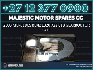 Mercedes benz e320 722.618 automatic gearbox for sale | tested &amp; reliable