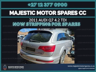 Audi q7 4.2 tdi 2011 stripping for spares – quality used parts available
