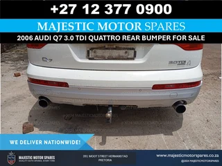 Audi Q7 3.0 TDI Rear Bumper Cover for sale used OEM Rear Bumper Skin