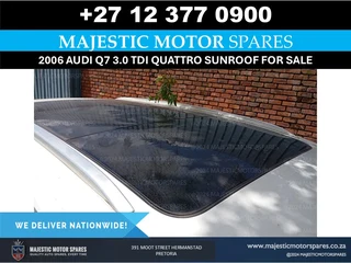 Audi Q7 3.0 TDI Sunroof Assembly | Used OEM Panoramic Roof