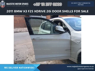 2011 Bmw X3 F25 Xdrive 20i Door Shells For Sale – Second Hand