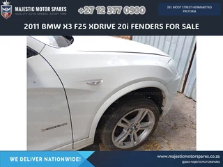 2011 Bmw X3 F25 Xdrive 20i Fenders For Sale - Second Hand
