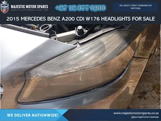2015 Mercedes Benz A200 CDI W176 Headlights for Sale