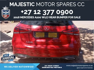 2018 mercedes a200 w177 rear bumper for sale