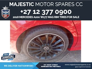 2018 mercedes a200 w177 mag rims and tires for sale