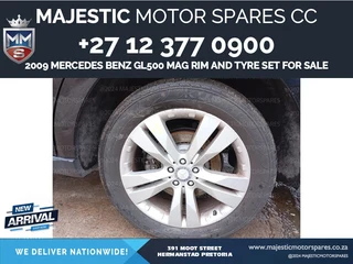 mercedes gl500 mag rims and tyres for sale