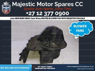 2012 mercedes c200 w204 heater blower fan with resistor for sale