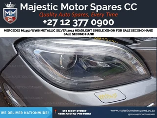 Xenon Headlight for Mercedes ML350 W166 2013 Preface – Single Unit