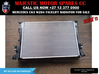 Mercedes-Benz C63 W204 Facelift Radiator - Brand New for Sale