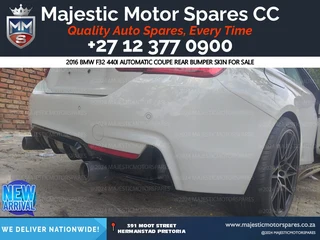 Rear Bumper Skin for BMW F32 440i Coupe