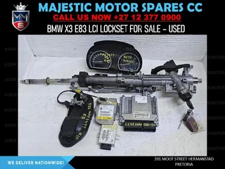 BMW X3 E83 LCI N47 2.0D diesel lockset for Sale