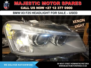 BMW X3 F25 Headlight (Xenon) for Sale - Used
