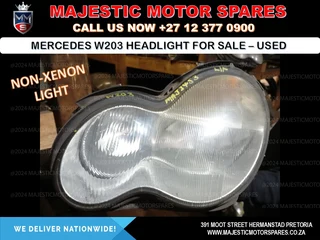 Mercedes Benz W203 Preface Headlight (Non-xenon) for Sale - Used